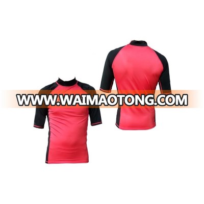 man rash guard sublimated lycra suits with custom logo printing